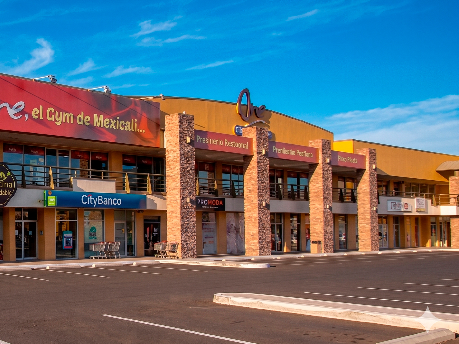 Vista exterior de Plaza Cataviña